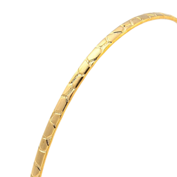 Armband Bangle Croco Print