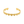 Load image into Gallery viewer, Armband Bangle Row of Hearts