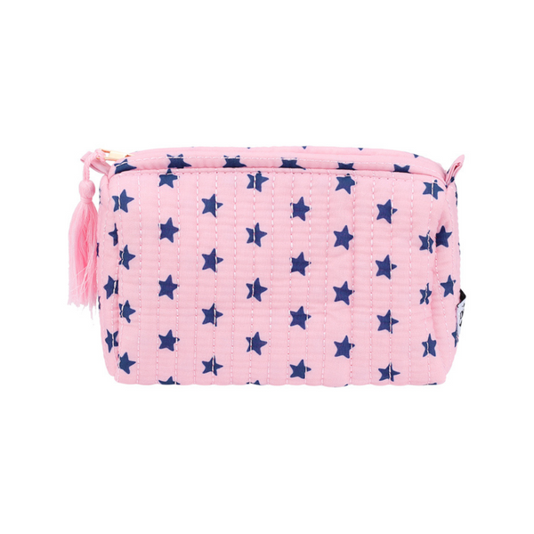 Make Up Tasje Starry - Roze Blauw