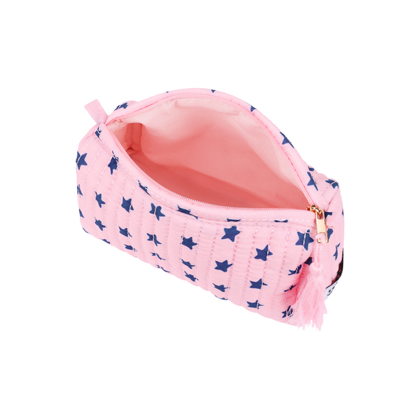 Make Up Tasje Starry - Roze Blauw