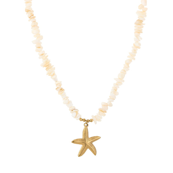 Ketting Starfish White