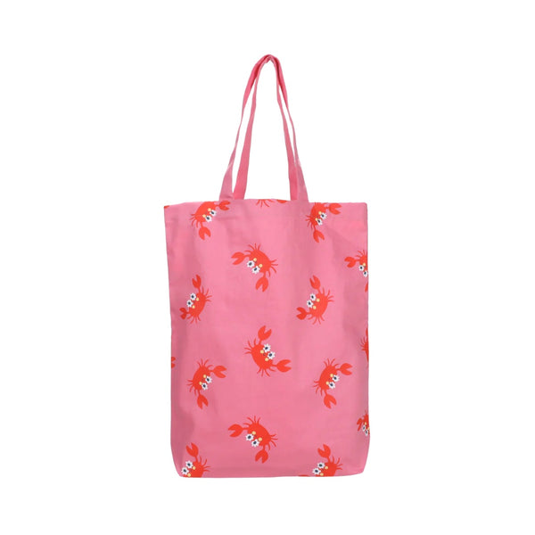 Canvas Tas Crabs Pink