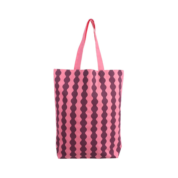 Canvas Tas Wavy Pink