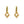 Load image into Gallery viewer, Oorbellen Hoop Dazzling Love