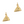 Laad afbeelding in galerie, Bedel (Stainless Steel) Pizza Punt 12.5mm Goud - 1 stuk