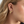 Load image into Gallery viewer, Oorbellen Stud Croissant Sparkle