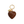 Load image into Gallery viewer, Sleutelhanger Big Heart Bruin
