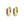Load image into Gallery viewer, Oorbellen Hoop Rainbow
