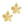 Load image into Gallery viewer, Bedel (Stainless Steel) Bloem Groot 34mm Goud - 1 stuk