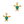 Load image into Gallery viewer, DQ Bedel Schildpad Glitter 19mm Turquoise Goud - 1 stuk