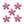 Load image into Gallery viewer, DQ Bedel Bloem Hanger 13mm Roze Zilver - 1 stuk