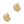 Load image into Gallery viewer, Bedel (Stainless Steel) Zee Schelp 21mm Goud - 1 stuk