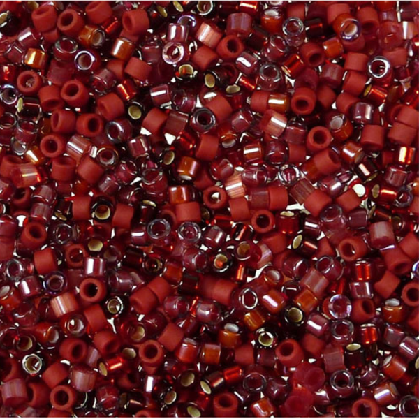 Miyuki Delica 11/0 Marsala Mix - 7gr