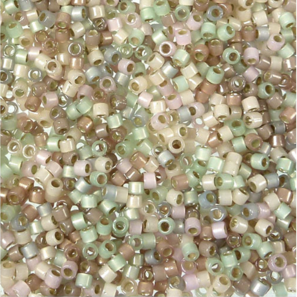 Miyuki Delica 11/0 Opal Seashell Mix - 7gr