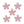 Load image into Gallery viewer, DQ Bedel Bloem Hanger 13mm Licht Roze Goud - 1 stuk