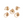 Load image into Gallery viewer, Phone case Rivet 20mm Gold