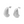 Load image into Gallery viewer, Oorbellen Stud Chunky Croissant