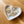 Load image into Gallery viewer, DQ Charm Heart With Shell Gold