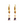 Load image into Gallery viewer, Oorbellen Hook Purple Love