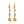 Load image into Gallery viewer, Oorbellen Hook Happy Glam