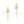 Load image into Gallery viewer, DQ Bedel Toverstaf 26mm Goud - 1 stuk