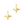 Load image into Gallery viewer, DQ Bedel Ballon Ster Sparkle 16.5mm Goud - 1 stuk