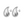 Load image into Gallery viewer, Oorbellen Stud Drop Big