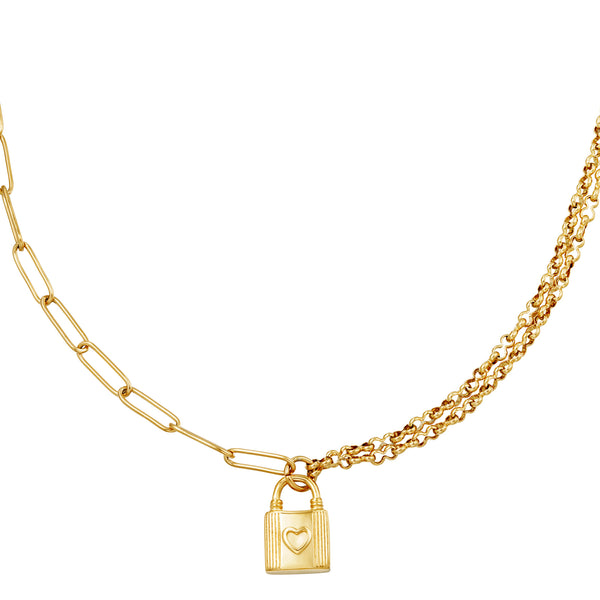 Ketting Heart Lock
