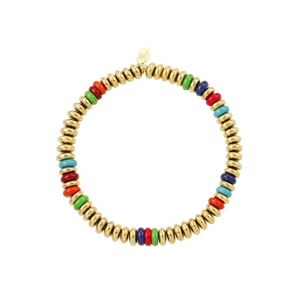 Armband Flat Beads