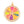 Load image into Gallery viewer, DQ Charm Orange Zirconia Multi - Gold