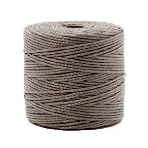 Nylon S-Lon draad 0.6mm Taupe (per meter)