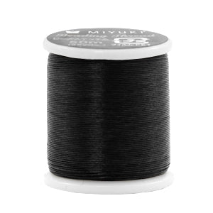 Miyuki Beading wire 0.2mm Black col.12
