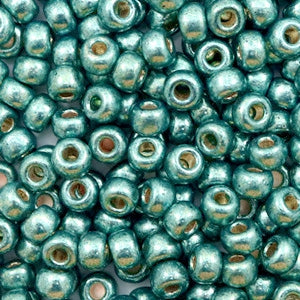 Miyuki Rocailles 6/0 Duracoat Galvanized Sea Foam Green - 5 gram