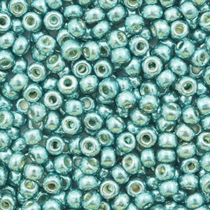 Miyuki Rocailles 8/0 Duracoat Galvanized Sea Foam Green - 5 gram