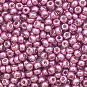 Miyuki Rocailles 8/0 Duracoat galvanized hot pink