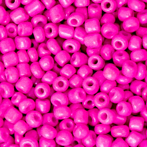 3mm Rocailles Neon Pink