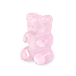 Resin Kraal Gummy Bear Light Pink 17x11mm - 1 stuk