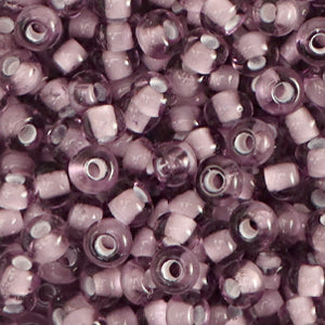 4mm Rocailles Preciosa Amethyst Purple - 5 gram