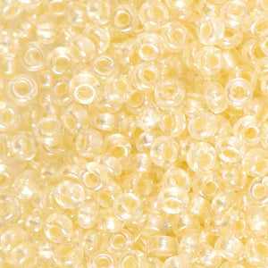4mm Rocailles Preciosa Sundress Yellow - 5 gram