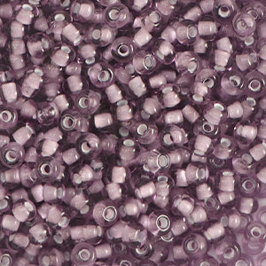 3mm Rocailles Preciosa Amethyst Purple - 5 gram