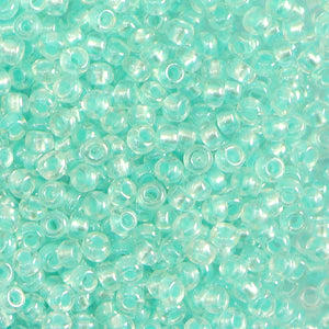 3mm Rocailles Preciosa Mermaid Green - 5 gram