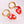 Load image into Gallery viewer, Glass bead Strawberry 10x13mm