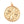 Load image into Gallery viewer, DQ Charm Orange Zirconia Multi - Gold