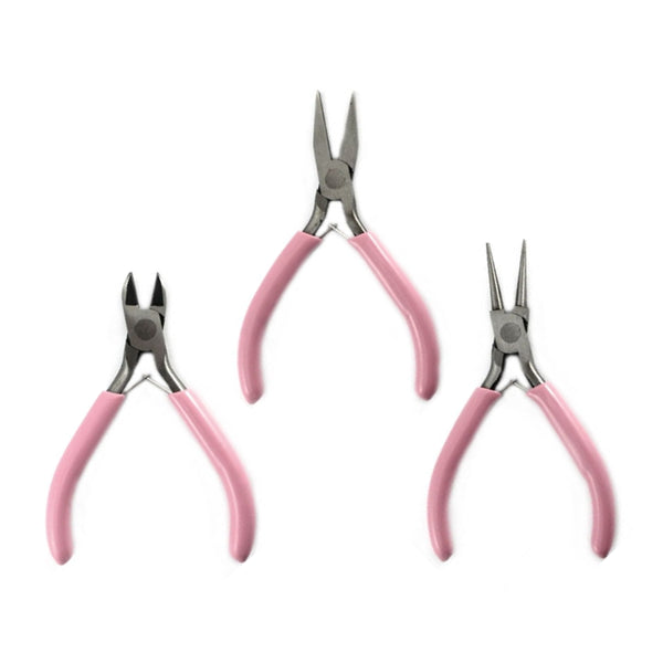Pliers Discount Set Pink 3 Pieces