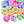 Load image into Gallery viewer, Polymer Beads Heart With Flowers 5 pcs