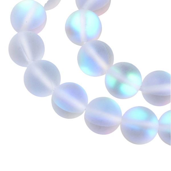 6mm Natural Stone Beads Round Moonstone - 20 pcs