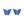 Load image into Gallery viewer, Charm Butterfly Dark Blue Glitter Gold