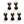 Load image into Gallery viewer, BQ Charm Pussy Body Black Gold
