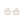 Laad afbeelding in galerie, BQ Bedel Hondenpoot Wit Goud 17.5x16mm - 1 stuk