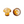 Load image into Gallery viewer, Glass Bead Mushroom Transparent Brown